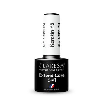 Keratiiniga küünealus CLARESA Extend Care 5 in 1 Keratin, #5
