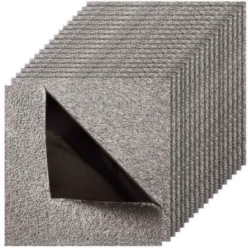 Vaibaplaadid VEVOR, 10 tk, Pruunid, 457,2 × 457,2 × 12 mm