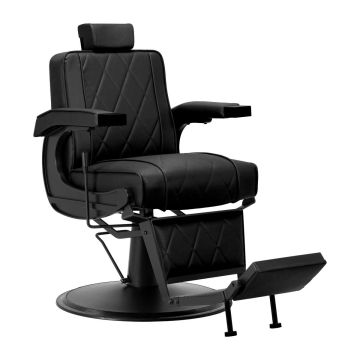 Кресло парикмахера Hair System BM88066, гидравлическое, черное