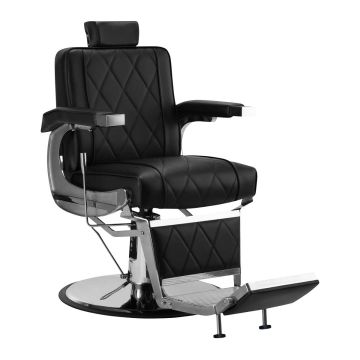 Парикмахерское кресло Hair System BM88066, гидравлический подъёмник, Чёрное