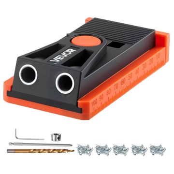 Taskuaukude rakise komplekt VEVOR XK2-2501, 12,7–38,1 mm, 190 × 95 × 35 mm