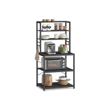 Полка кухонная 40х60х167см., черная