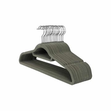 Sametist riidepuud 20 tk, hallid