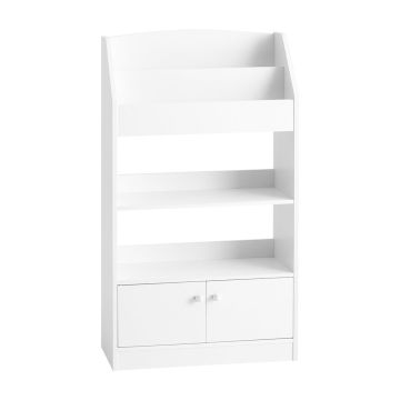 Laste riiul 60x24x106cm., valge värvusega