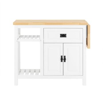 Кухонный остров на колесах 145x60x95см., в различных цветах