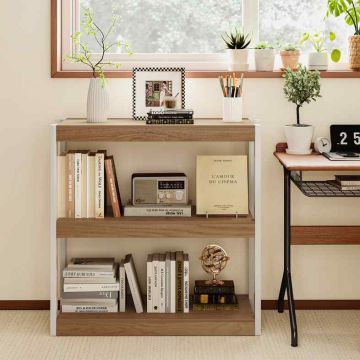 Bookshelf, 3 shelves, 90 × 90 × 39.5 cm