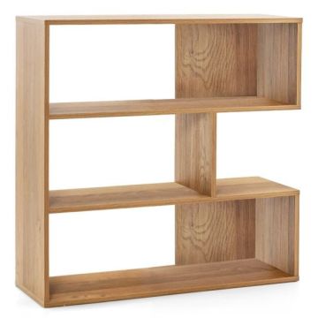 Bookshelf, 3 levels, 3 cubes, 84 × 30 × 84 cm