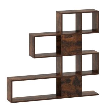 Bookshelf, 5-tier, 120 × 19 × 109 cm