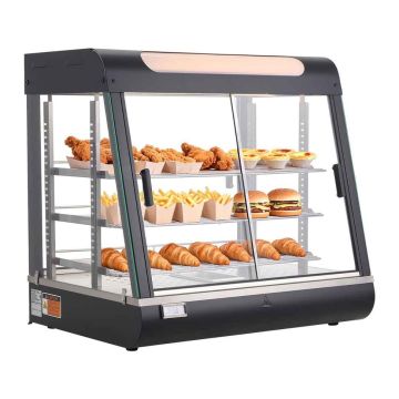 Kaubanduslik toidusoojendaja VEVOR NB-601, 3 astet, 658 × 480 × 640 mm