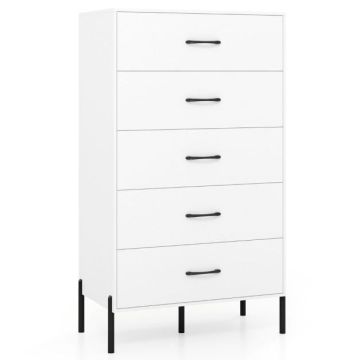 Chest of drawers, 5 drawers, 71 × 125 × 40 cm