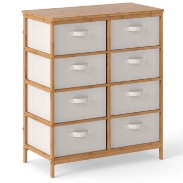 Chest of drawers, 8 drawers, 80.01 × 93.98 × 40.64 cm