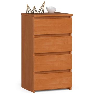 Kummut CL4, 4 sahtlit, pruun, 40 × 74 × 35 cm