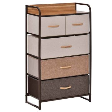 Kummut Homcom 58x29x99cm, erinevates värvitoonides