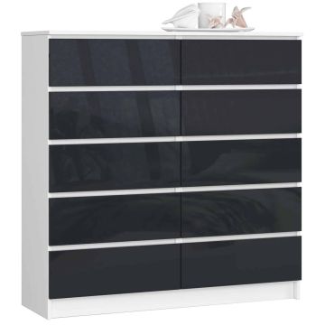 Kummut NORE K120, valge/hall