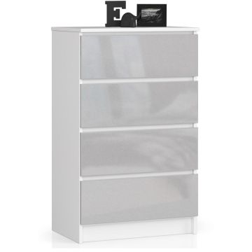 Kummut NORE K60 4 sahtliga, valge/helehall