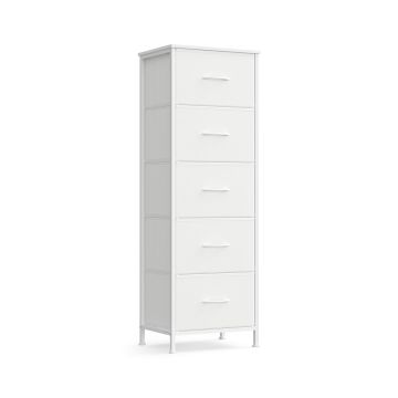 Kummut SONGMICS, 4 riidest sahtlit, 39,6 × 116,7 × 30 cm