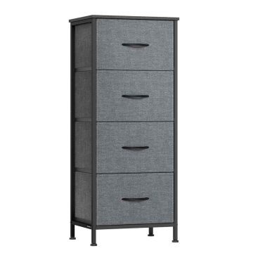 SONGMICS kummut, 4 kangast sahtlit, Hall, 39,6 × 95,2 × 30 cm
