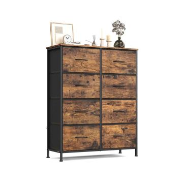Kummut SONGMICS LGS124BH04, 8 sahtlit, 76,7 × 95,2 × 30 cm