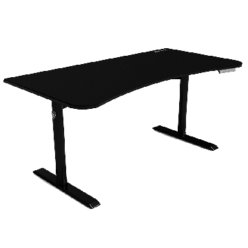 Arvutilaud Arozzi ARENA MOTO, reguleeritava kõrgusega, Must, 820 × 730–1170 × 1600 mm