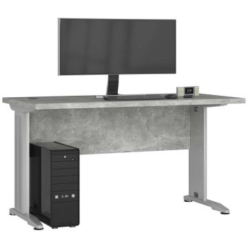 Arvutilaud BM-135, hall, 135 × 76 × 60 cm