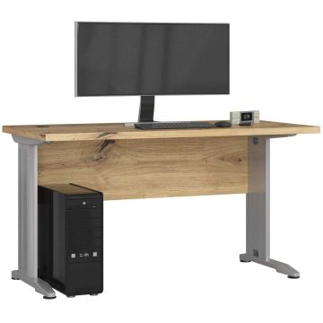 Arvutilaud BM-135, pruun, 135 × 76 × 60 cm