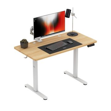 Компьютерный стол Mark Adler Leader 6.9, Память 3 настроек, 124 × 34 × 16 см