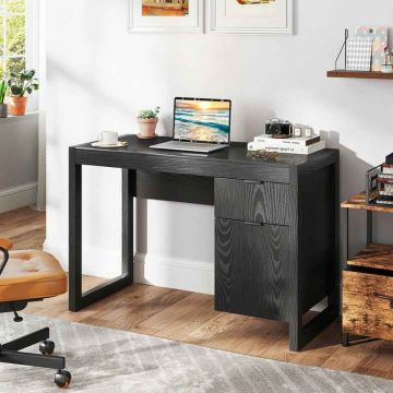 Computer desk, with drawer and cabinet
