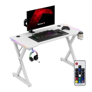 Игровой компьютерный стол Huzaro Hero 2.3 RGB, 131 × 11 × 77 см