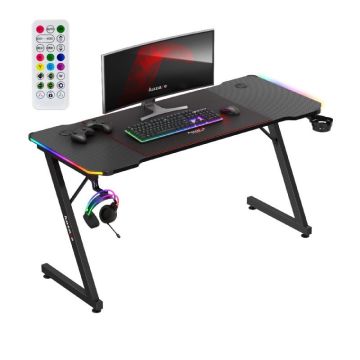 Игровой стол Huzaro Hero 3.3 RGB, 74 × 14 × 54 см