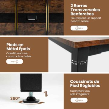 Conference table, 8-10 people