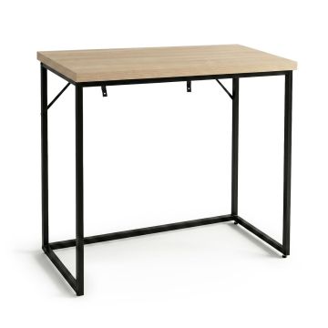 Konsoollaud ORIGO, pruun/must, 90 × 75 × 35 cm
