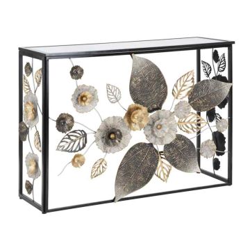 Konsoollaud Mauro Ferretti Glam Dark, 111,8 × 80 × 41,9 cm