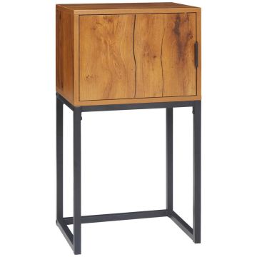 Riiulitahvel Homcom 40x30x76cm, pruun/must