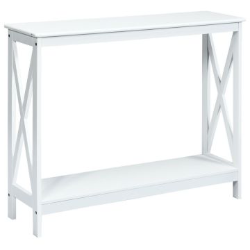 Console table, Black, 100 × 80 × 30 cm