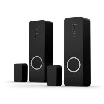 Kontaktandurid Philips Hue, 2 tk komplekt, Mustad