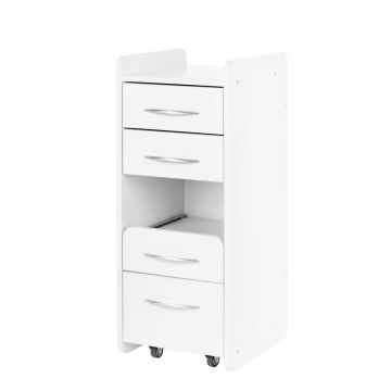 Косметологический шкаф ACTIVESHOP Mini 969, 4 ящика, Белый