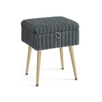 Kosmeetika-puuf SONGMICS LOM505, Hoiuruumiga, 30 × 40 × 50 cm