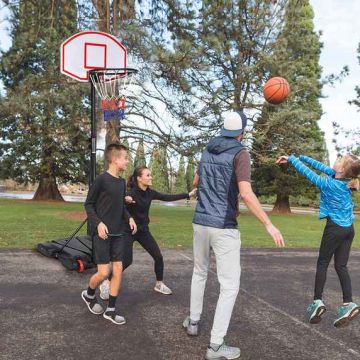 Basketball stand, portable, 70 × 45 cm