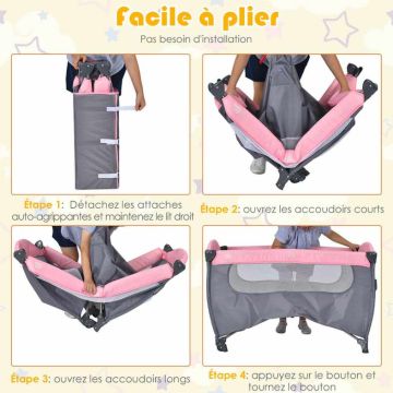 Baby cot, two-tier