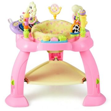 Baby bouncer, 360° seat, 3 height levels, 75 × 76 × 67 cm