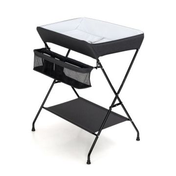 Baby changing table, 3-compartment storage box, 80 × 103 × 68 cm