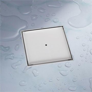 Квадратный душевой трап Bituxx, 34 × 6,5 × 34 см
