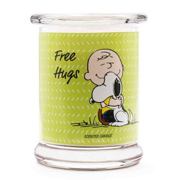 Lõhnaküünal Peanuts™, „Free Hugs“ lõhn, Ø 9,5 × 11,5 cm