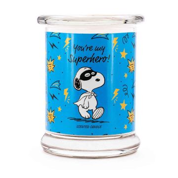 Ароматическая свеча Peanuts™, аромат You're my superhero, 11,5 × 9,5 см