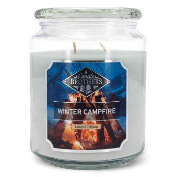 Lõhnaküünal Candle Brothers, 1 tk, Hall, Ø 10 × 15 cm