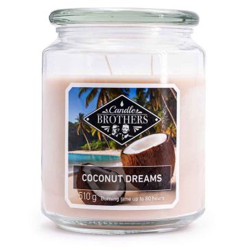 Lõhnaküünal Candle Brothers, „Coconut Dreams“, Ø 10 × 15 cm
