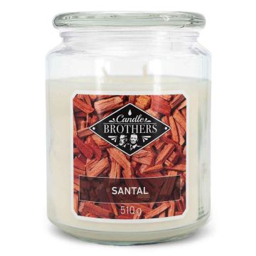 Lõhnaküünal „Candle Brothers“, Sandlipuu, 180 g