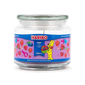 Ароматическая свеча Haribo, 300 г, Berry Mix, 10 × 9,5 × 10 см