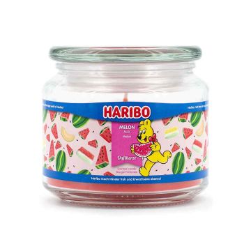 Lõhnaküünal Haribo, 300 g, Melon Mix, 10 × 9,5 × 10 cm