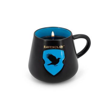 Ароматическая свеча Harry Potter™, вариант Когтеврана, Синяя, 12 × 8 × 9,5 см